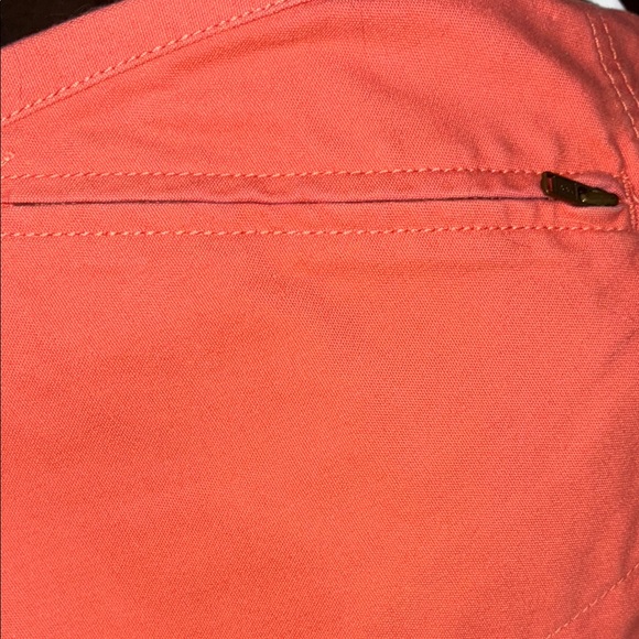 Salmon Colored Eddie Bauer Denim Skirt Size 8 - Picture 3 of 5